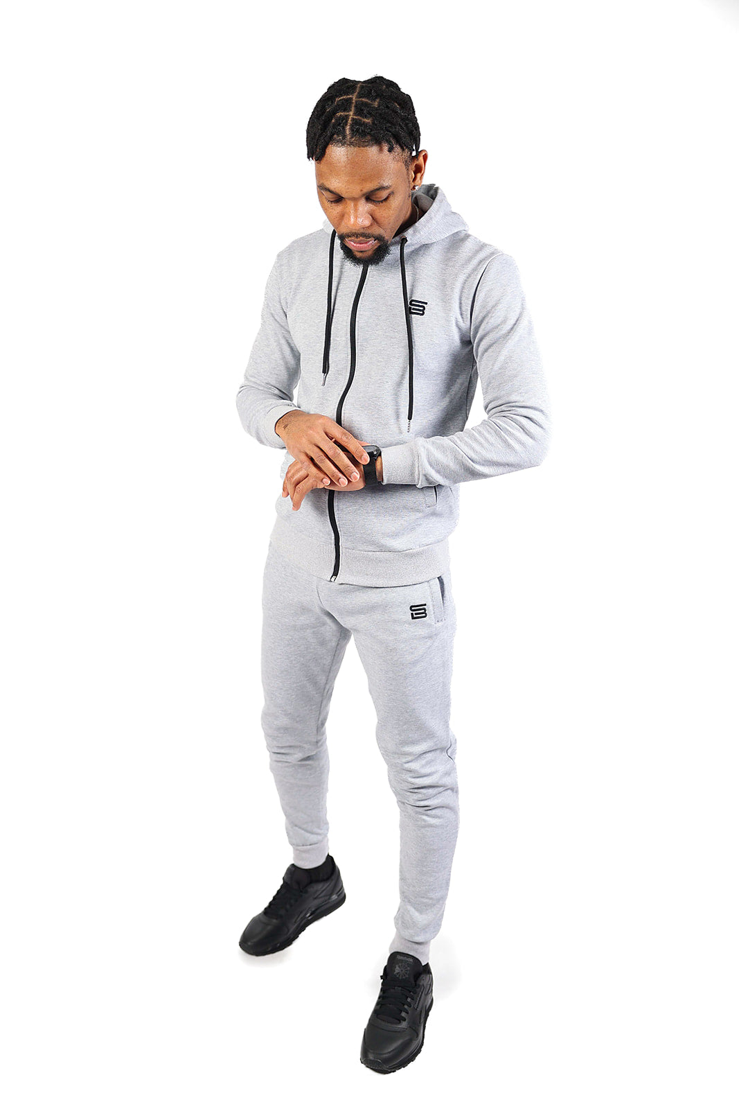 Sage Bryan Cotton hoodie zipper jacket